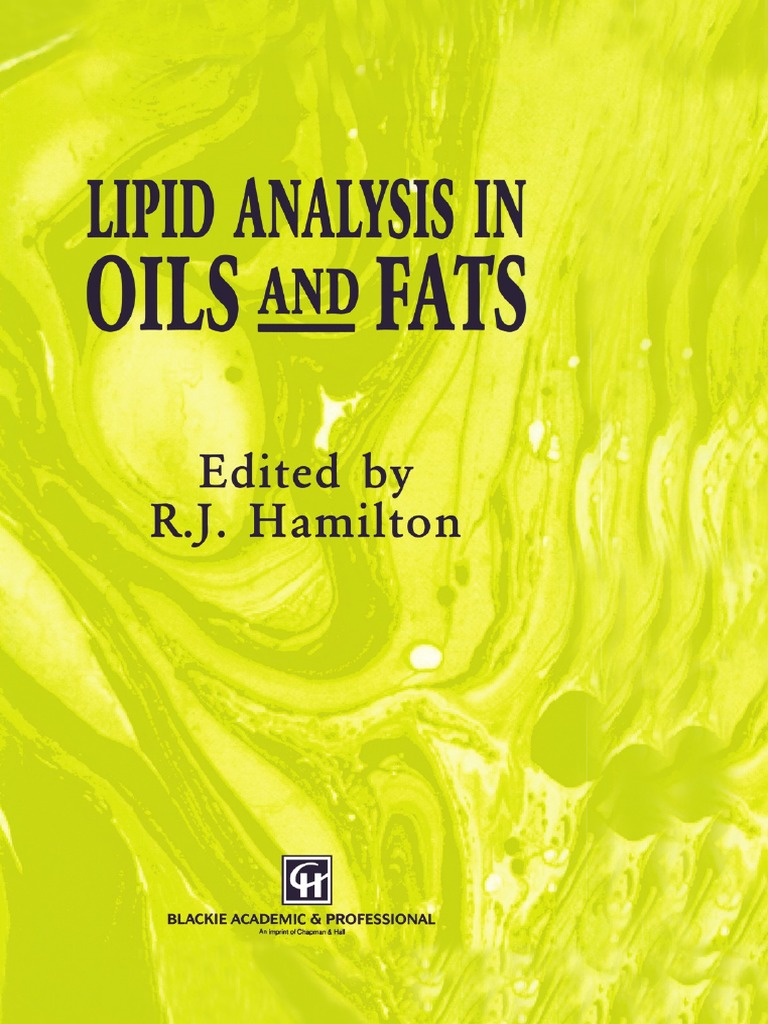 Lipid Analysis in Oils and Fats PDF Thin Layer Chromatography
