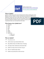 Quizlet Handout