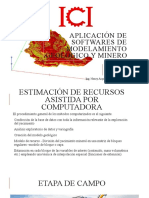 Aplicación de Softwares de Modelamiento Geologico y Minero