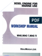 Hino Motors W04D Workshop Manual