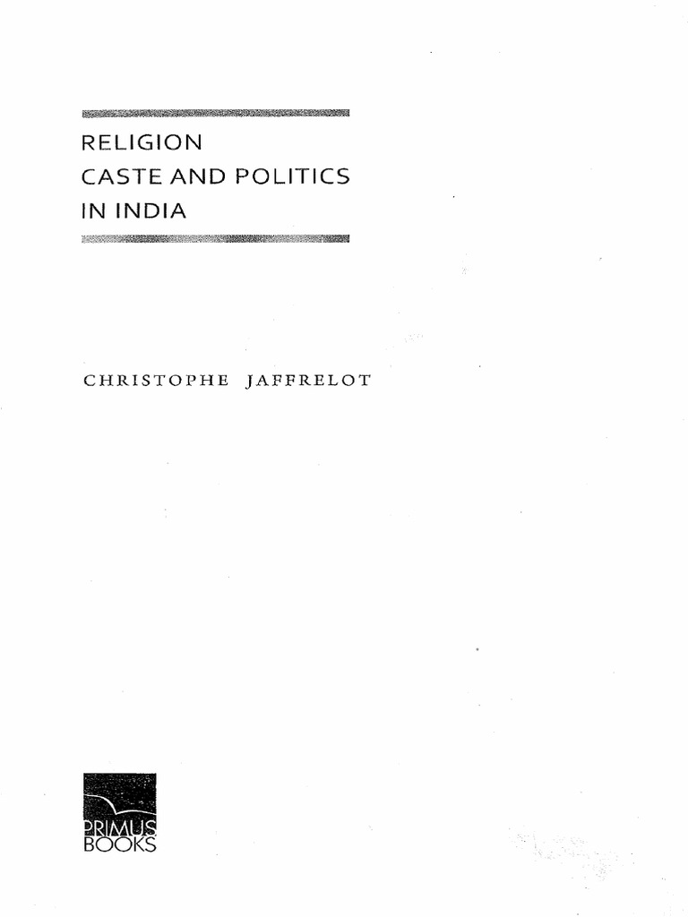 Jaffrelot - 2010 - Religion, Caste and Politics in India | PDF ...