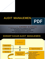 Audit Manajemen Efisiensi dan Efektivitas