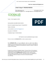 Respuesta Portabilidad Código #255245421082022