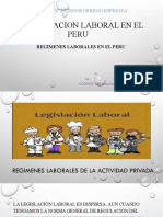 Semana 3 - Regimenes Laborales en El Peru Dictar