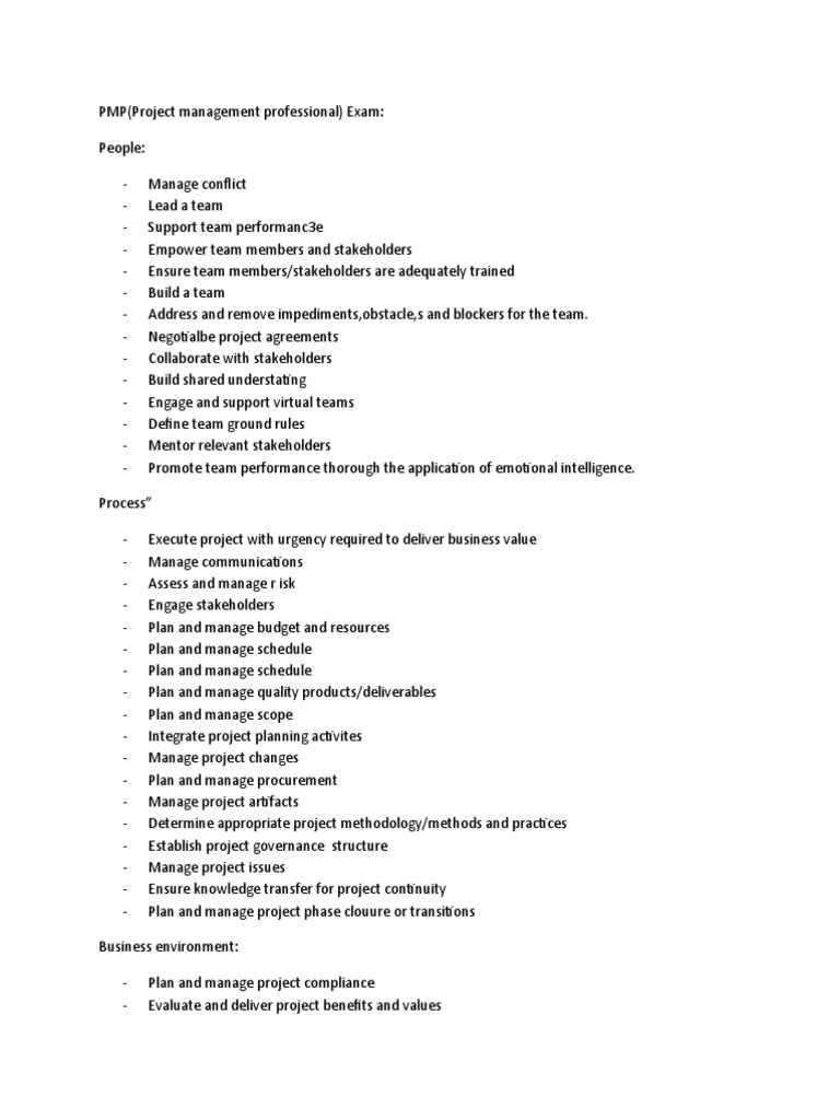 PMP | PDF