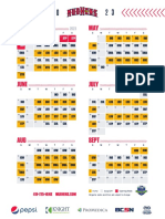 Mud Hens 2023 Schedule