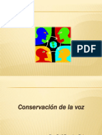 Conservacion de La Voz