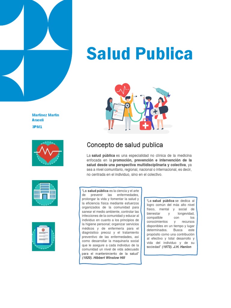 Salud Publica Pdf Salud Pública Asistencia Sanitaria Preventiva
