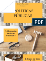 POLÍTICAS PÚBLICAS DE EDUCAÇÃO - SLIDE