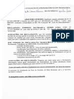 Contestação de reclamação trabalhista por justa causa