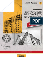Especialização em Estruturas de Concreto e Fundações – 400h Curso Online