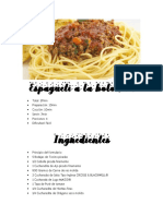 Receta fácil de espagueti con carne molida 27min 4 porciones