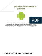 Mobile Application Development in Android