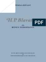 Ervast, Pekka - H. P. Blavatsky Ja Hänen Teosofiansa