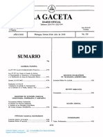 Ley #976 y 977 Gaceta No - 138 - Viernes 20-07-2018