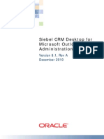 Siebel CRM Desktop For Microsoft Outlook Administration Guide
