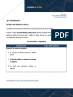 ¿Qué Tanto Sabe Sobre ? La Familia Como Institución de Derecho