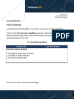 ¿Qué Tanto Sabe Sobre ? El Derecho Administrativo: Lo Que Conozco Lo Que Quiero Aprender