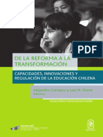 Extracto Libro de La Reforma A La Transformacion. Capacidades Innovaciones y Regulacion de La Educacion Chilena - 2