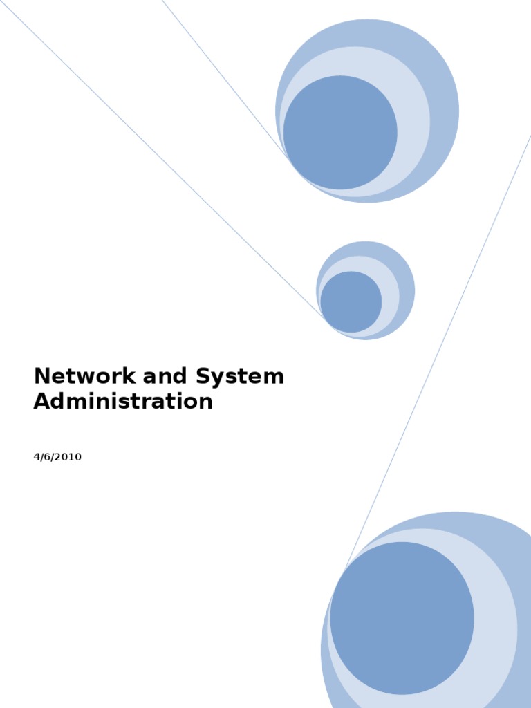 Network Design and Administration Guide | PDF | Web Server | Internet & Web
