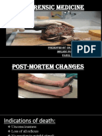Post Mortem Changes PDF