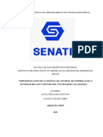 Implementación de Un Sistema de Control de Temperatura y Humedad Relativa Dentro Del Invernadero Jacaranda