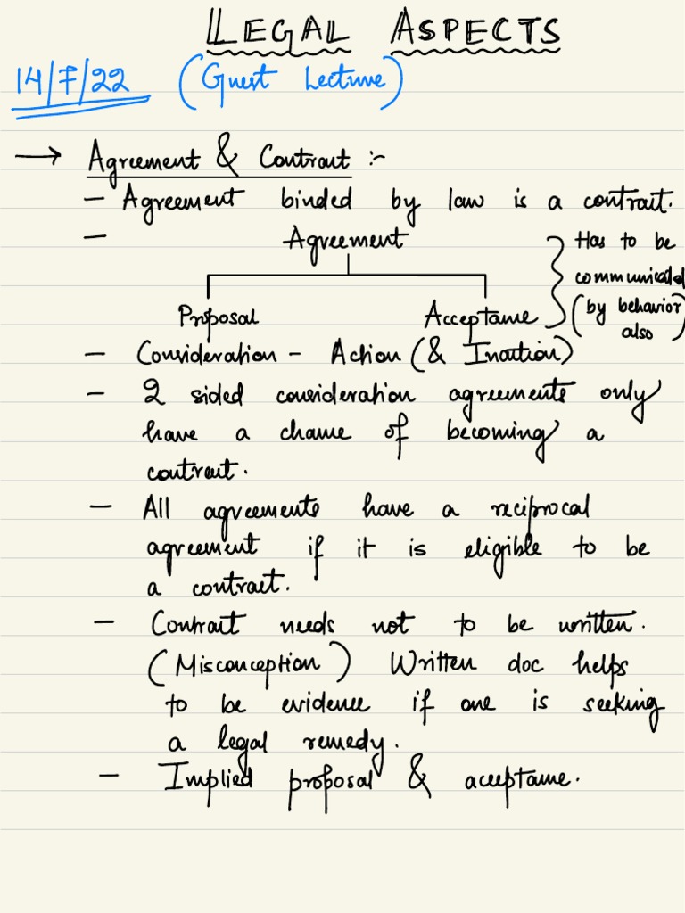 Understanding Contract Law Essentials | PDF | Damages | Breach Of Contract