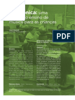 Harmônica Uma Opção No Ensino de Música para As Crianças