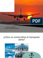 Comercialización en El Transporte Aéreo