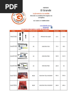 CAJA 3.05 Mts CADENA 80 3 X 4  MORSE Weston Tools | PDF | Tornillo | Acero Weston Tools | PDF | Tornillo | Acero  