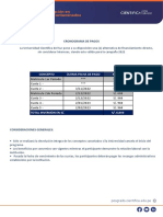 Peresuc - Cronograma de Pagos