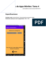 Desarrollo de Apps Móviles - Tarea 4