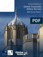 Oxford GlobeScan Corporate Affairs Survey Report 2022