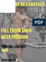 Full Ebook and 6 Week Program: Push, Pull, Legs Split