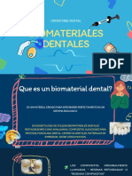 Biomateriales Dentales