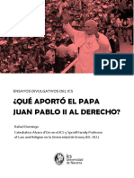 Que Aporto Juan Pablo II Al Derecho