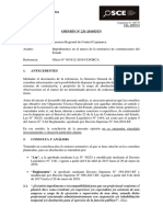 Opinión #231-2019 - OSCE - DTN - Impedimentos