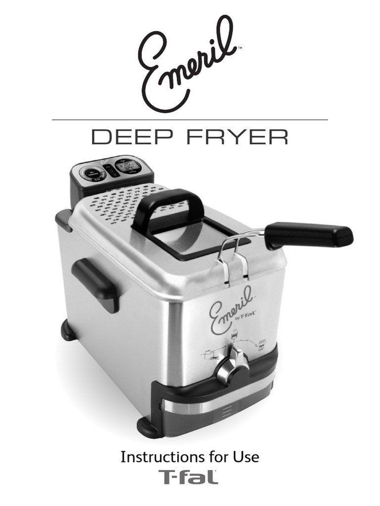 Emeril by TFal FR701 Deep Fryer Download Free PDF Electrical Connector Ac Power Plugs And