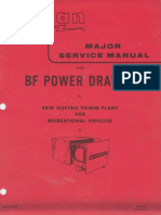 965-0515 Onan 4kwBF RV Genset Major Service Manual (09-1973)