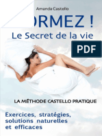 DORMEZ ! Le Secret de La Vie La M ©thode Castello Pratique Exercices