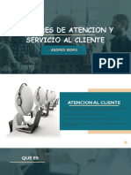 Factores de Atencion y Servicio Al Cliente