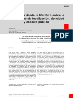 Reflexiones Desde La Literatura Sobre La Vivienda Social