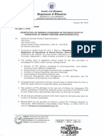 DM 293 S 2022 Orientation On Omnibus Guidelines On The Regulation of Operations of Parent Teacher Associations Pta