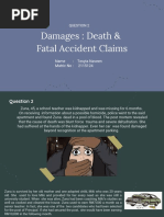 Damages On Fatal Accident