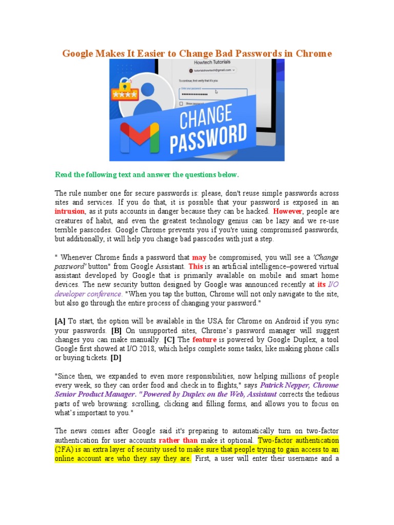 Clase Ingles Ejercicio PDF Password World Wide 