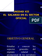 Unidad XI. El Salario en El Sector Oficial