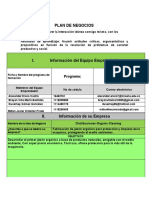 plan de negocios final emprendimiento