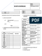 Encuesta de Morbilidad