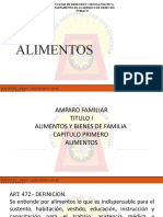 Alimentos: Docente: Abog. Alejandro José Paucar Felix