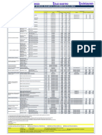 Tarifas de Servicios Asociados-Decreto 13T - 2018